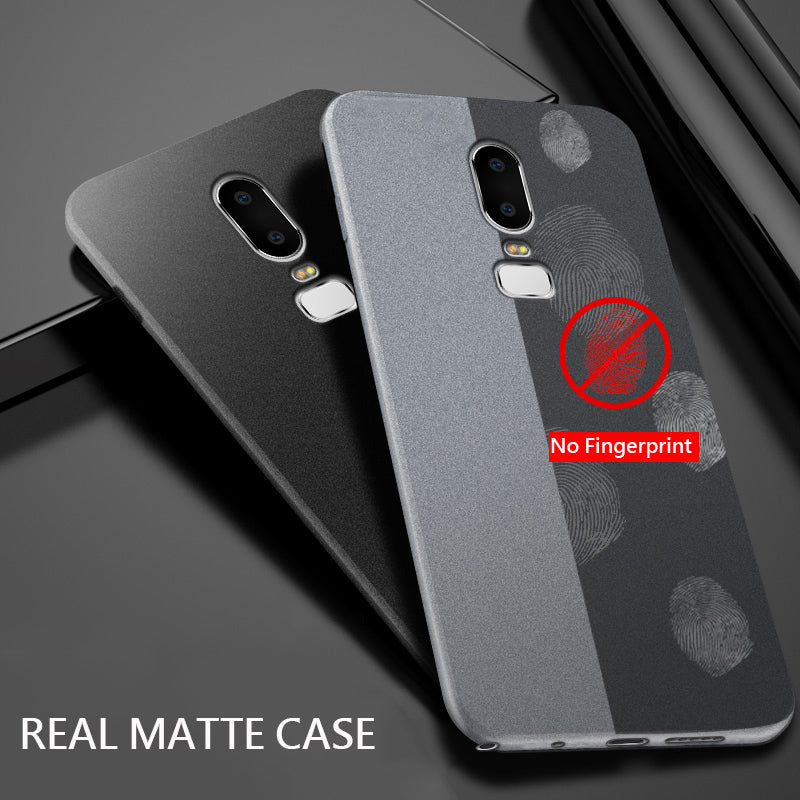 Case for Oneplus 6 5T 5 3 3T Anti Fingerprint Case Soft Silicone Matte Ultra Slim Thin TPU Cover for One Plus 1+ 6 5t