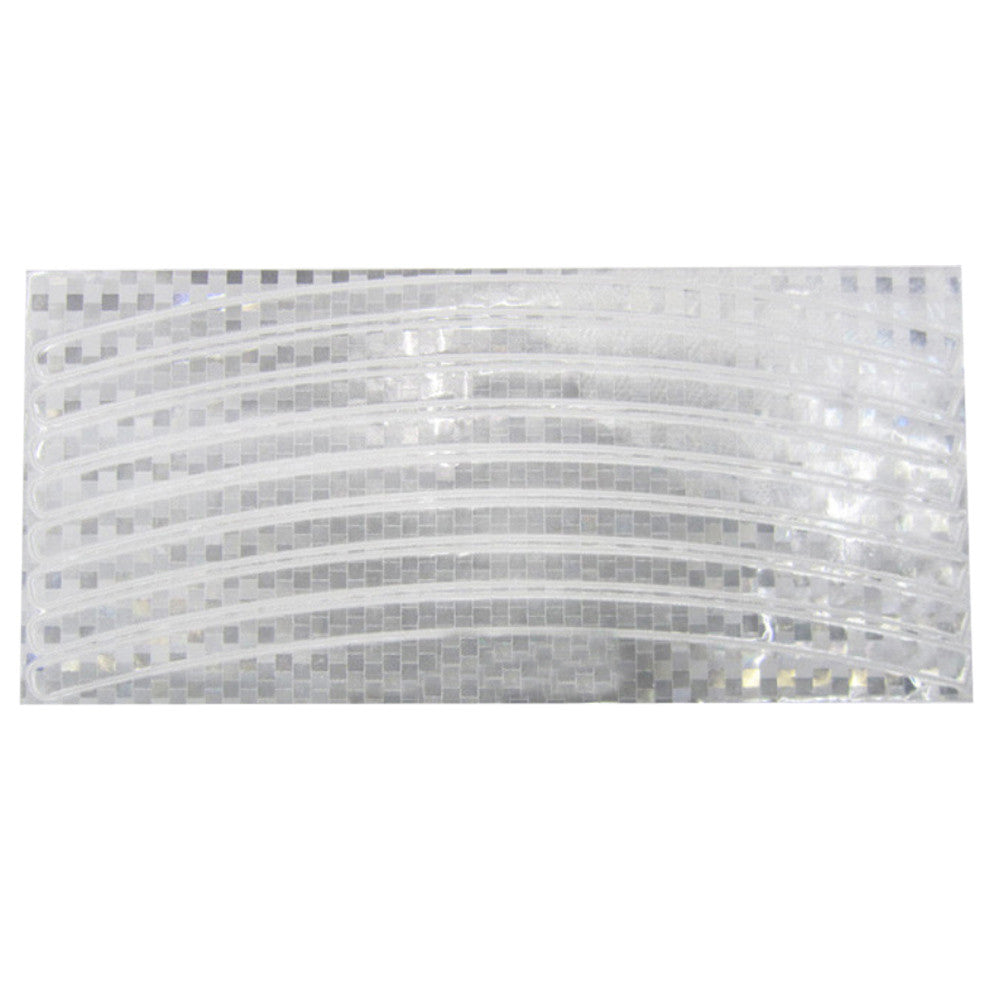 Fluorescent MTB Bike Bicycle Sticker Cycling Wheel Rim Reflective Stickers Decal