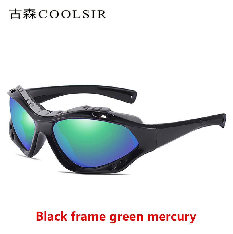 COOLSIR  Outdoor riding polarized sunglasses 8534 UV protection colorful protective sunglasses