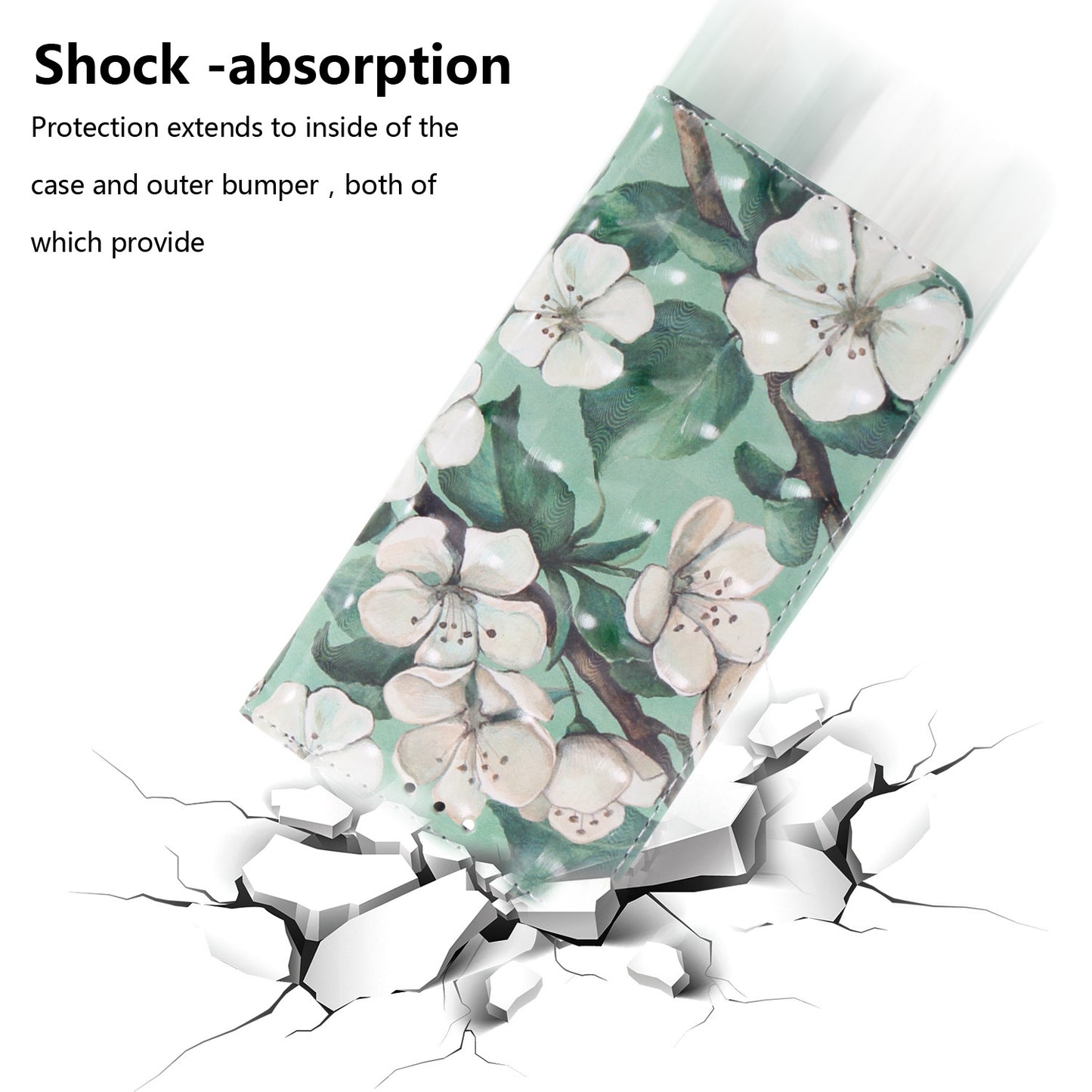 3D Painted Lanyard Leather Mobile Phone Case For huawei Y6 2018/Y9 2018