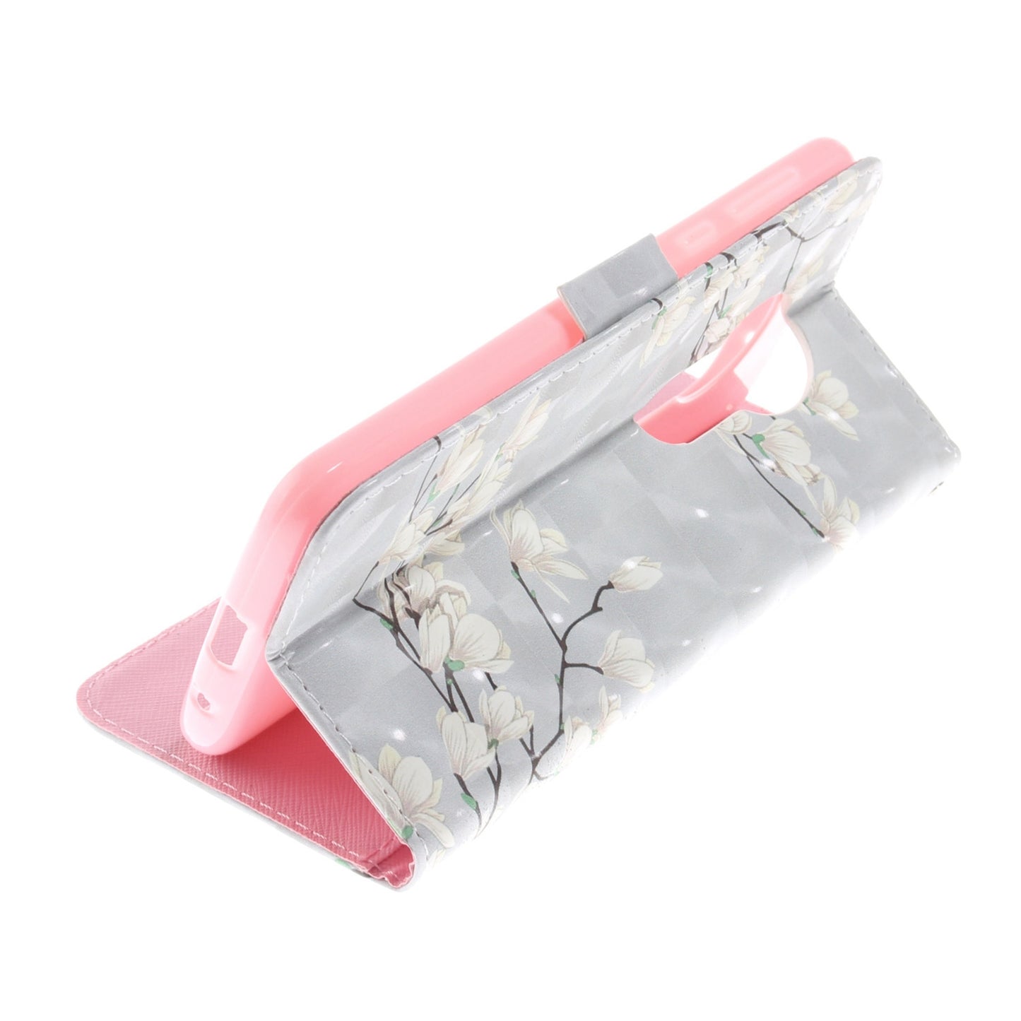 3D Painted Lanyard Leather Mobile Phone Case For MOTO E5/E5plus