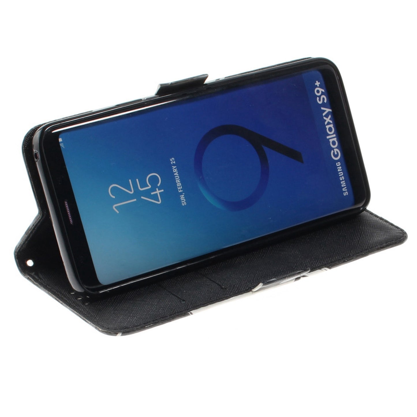 3D Painted Lanyard Leather Mobile Phone Case For Samsung s8/s8 plus/s9/s9 plus