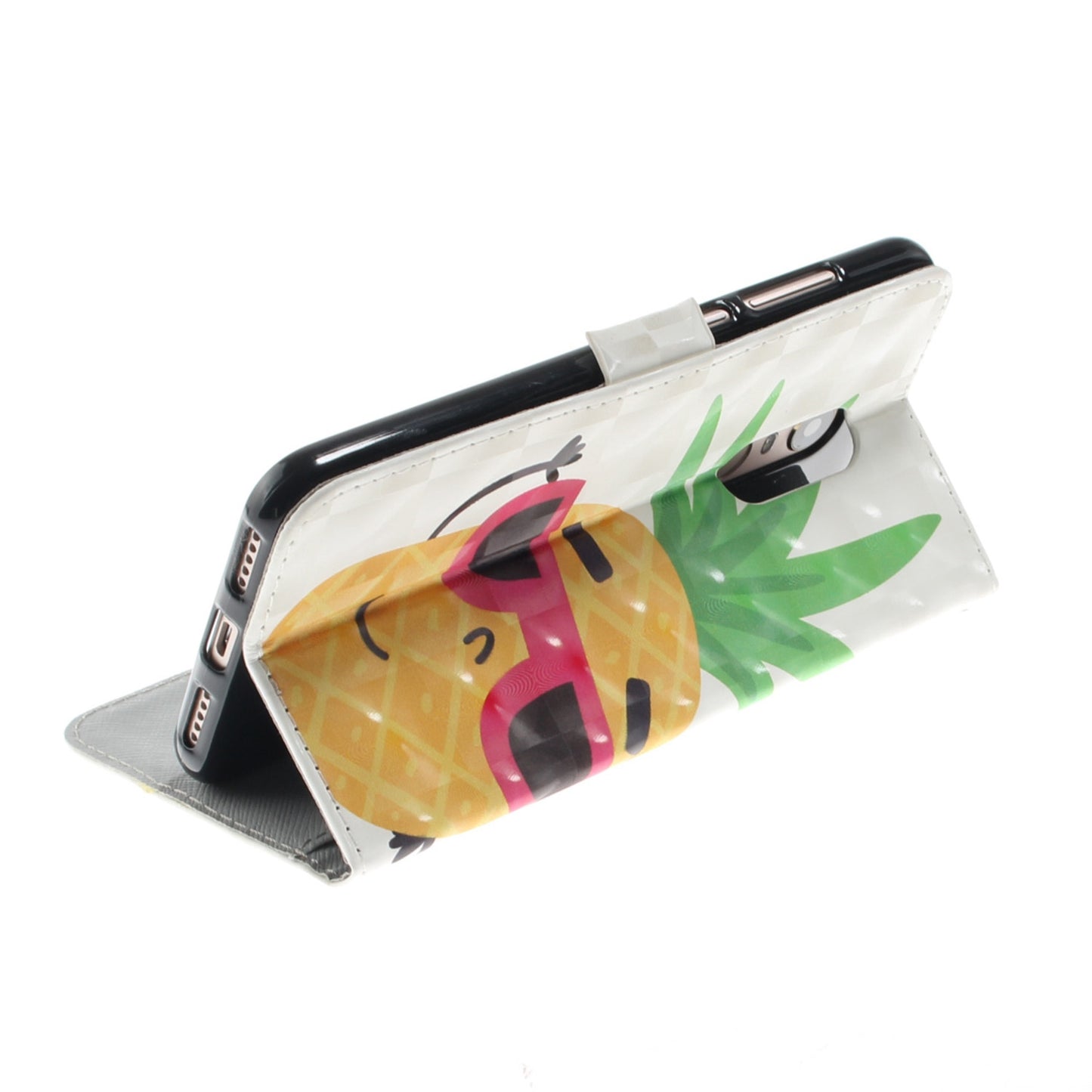 3D Painted Lanyard Leather Mobile Phone Case For redmi 5 plus