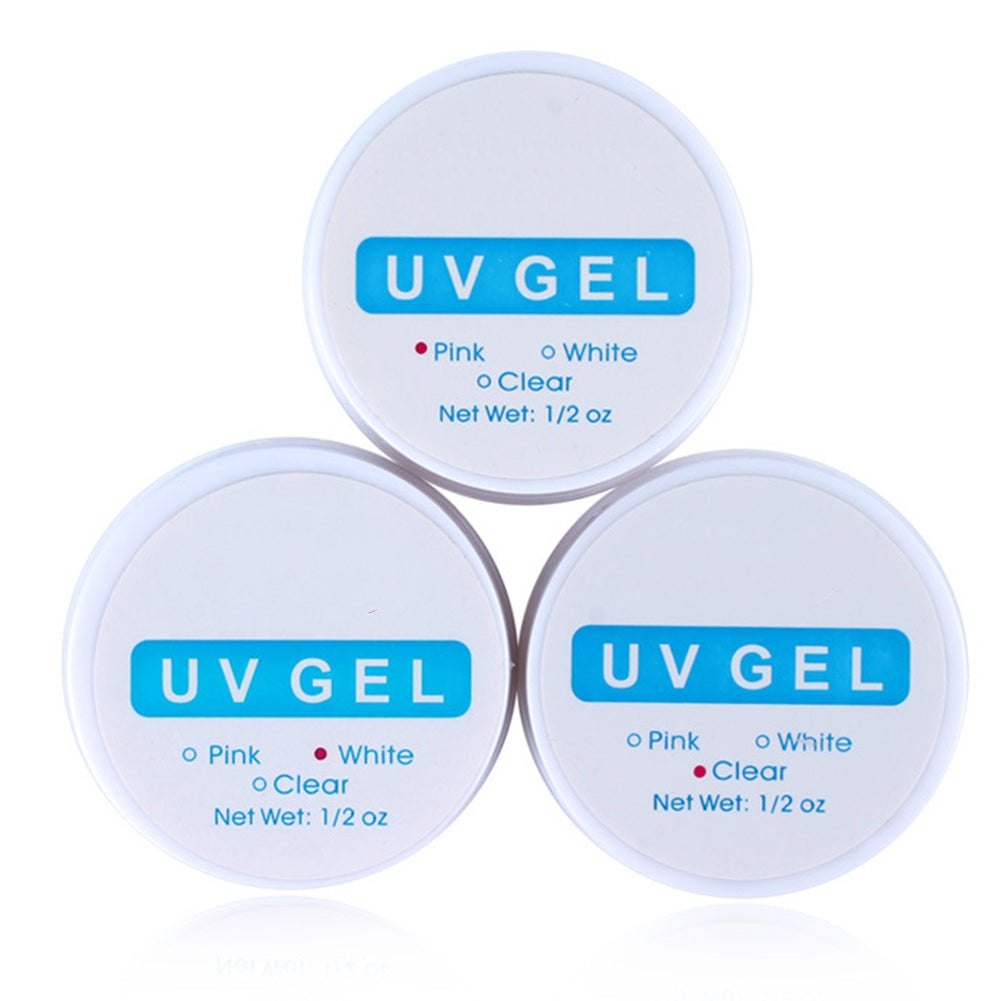 9W UV Gel Lamp Dryer Cuticle Revitalizer Oil Nail Art Tips Set