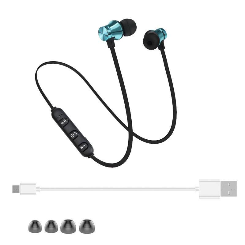 Improved  S8 Wireless Magnetic Bluetooth Earphone Wireless Sports Headphones Stereo Bass Music Earpi
