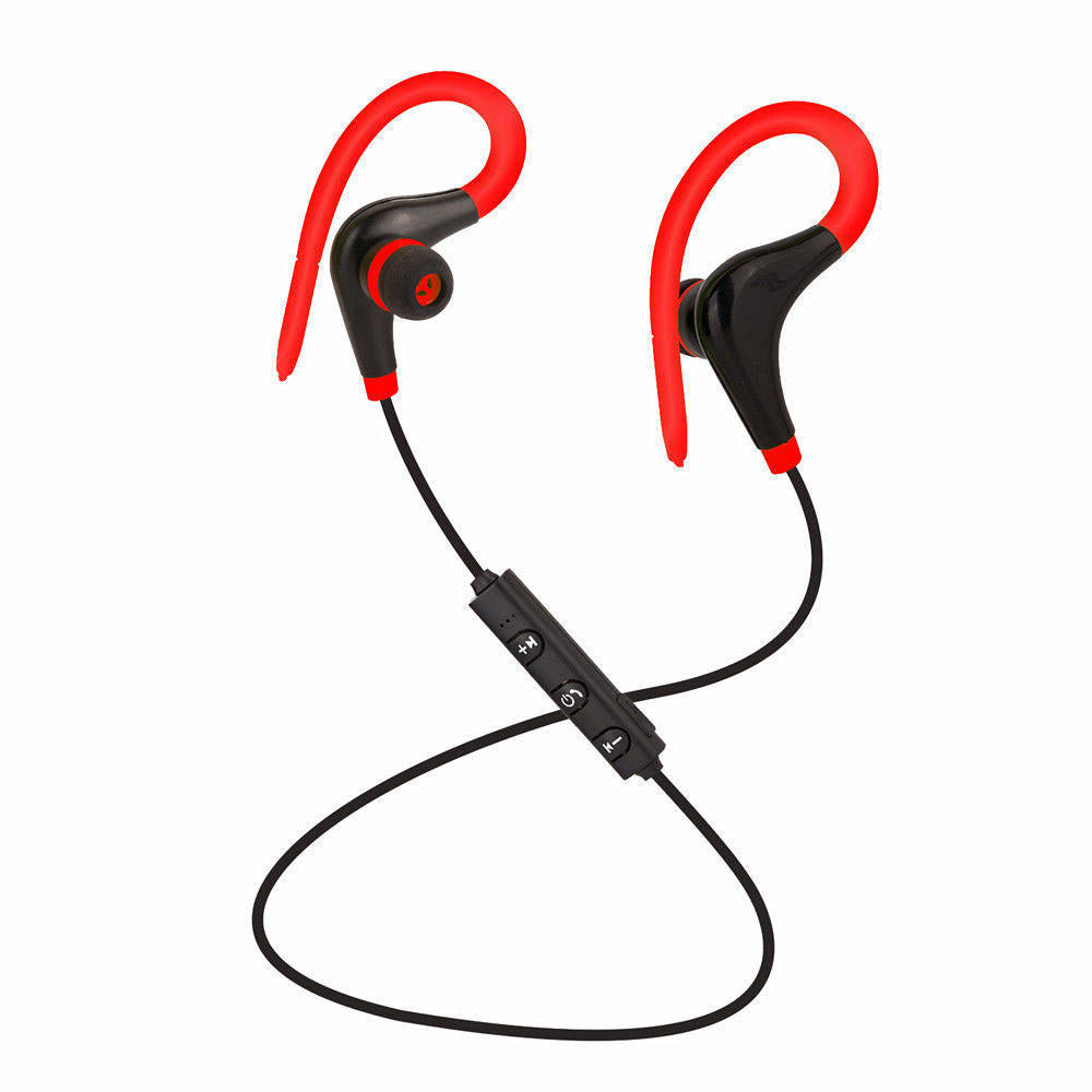Wireless Bluetooth Sports Earphone Headphone Headset Handfree For Smartphone