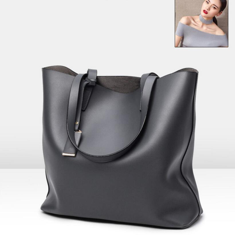 CHAISHOU 2017 new leather ladies bag single shoulder bag mother bag large handbag large capacity handbag