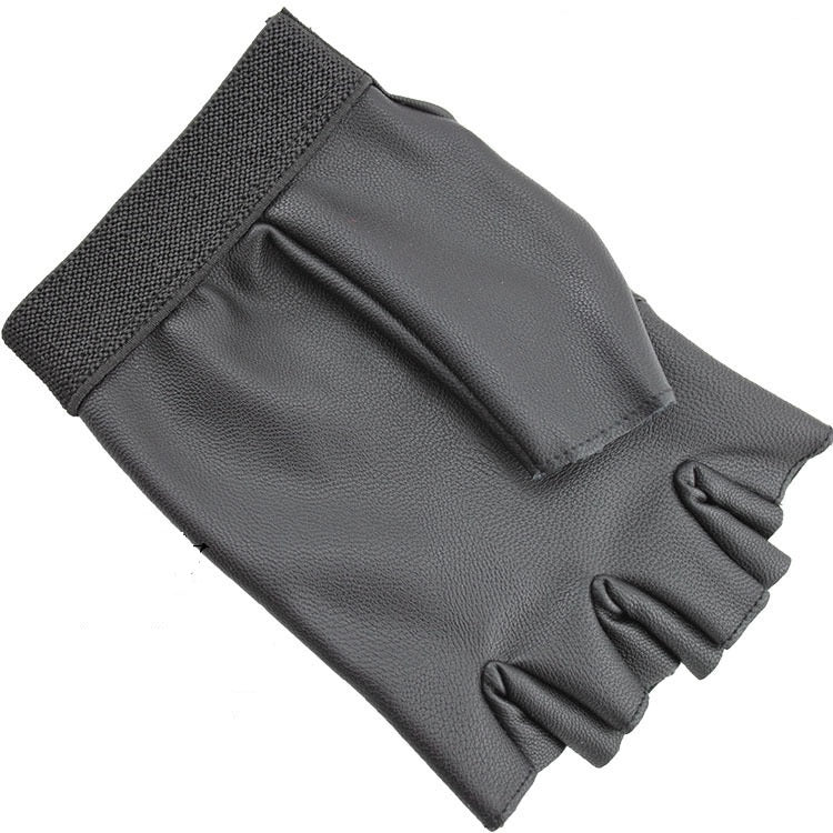 Outdoor Sports Tactics Half Finger Gloves Soft Comfortable Leather Riding Bicycle Army Protective Gloves