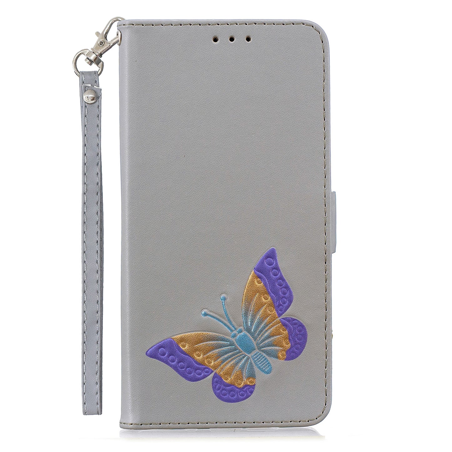 Luxury Leather Cases For Nokia 7 Plus 3D Cartoon Butterfly Flip wallet Phone Case