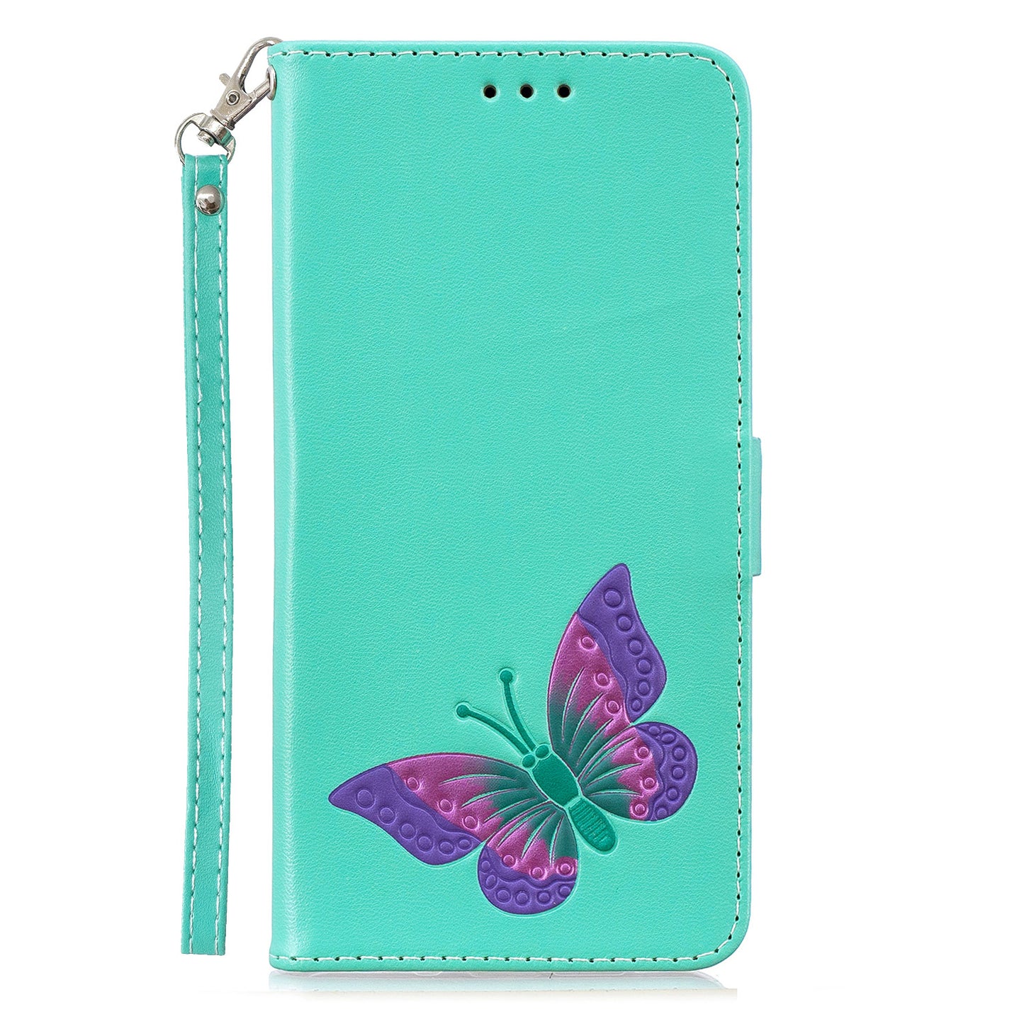 Luxury Leather Cases For Nokia 7 Plus 3D Cartoon Butterfly Flip wallet Phone Case