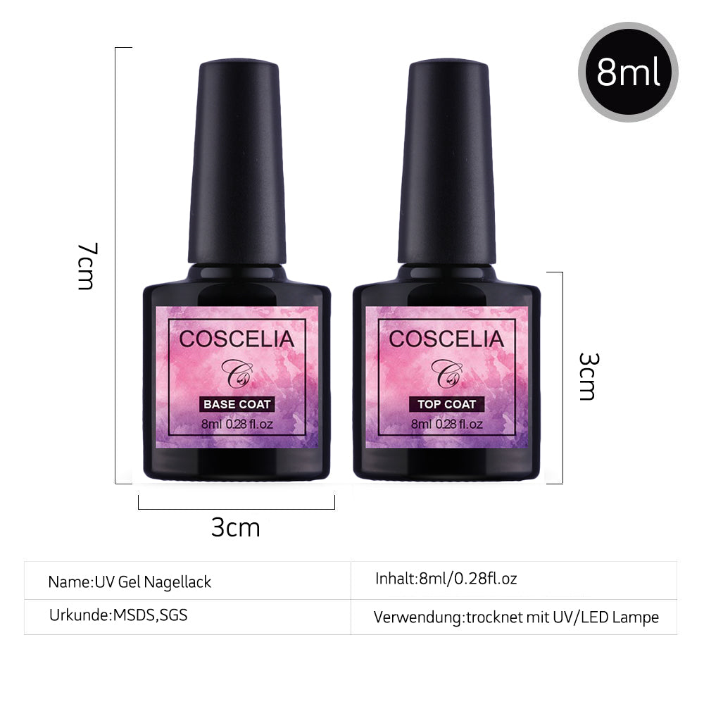 36W Nail Dryer Lamp 10 pcs Nail Polish UV Gel Nail Art Decoration Set