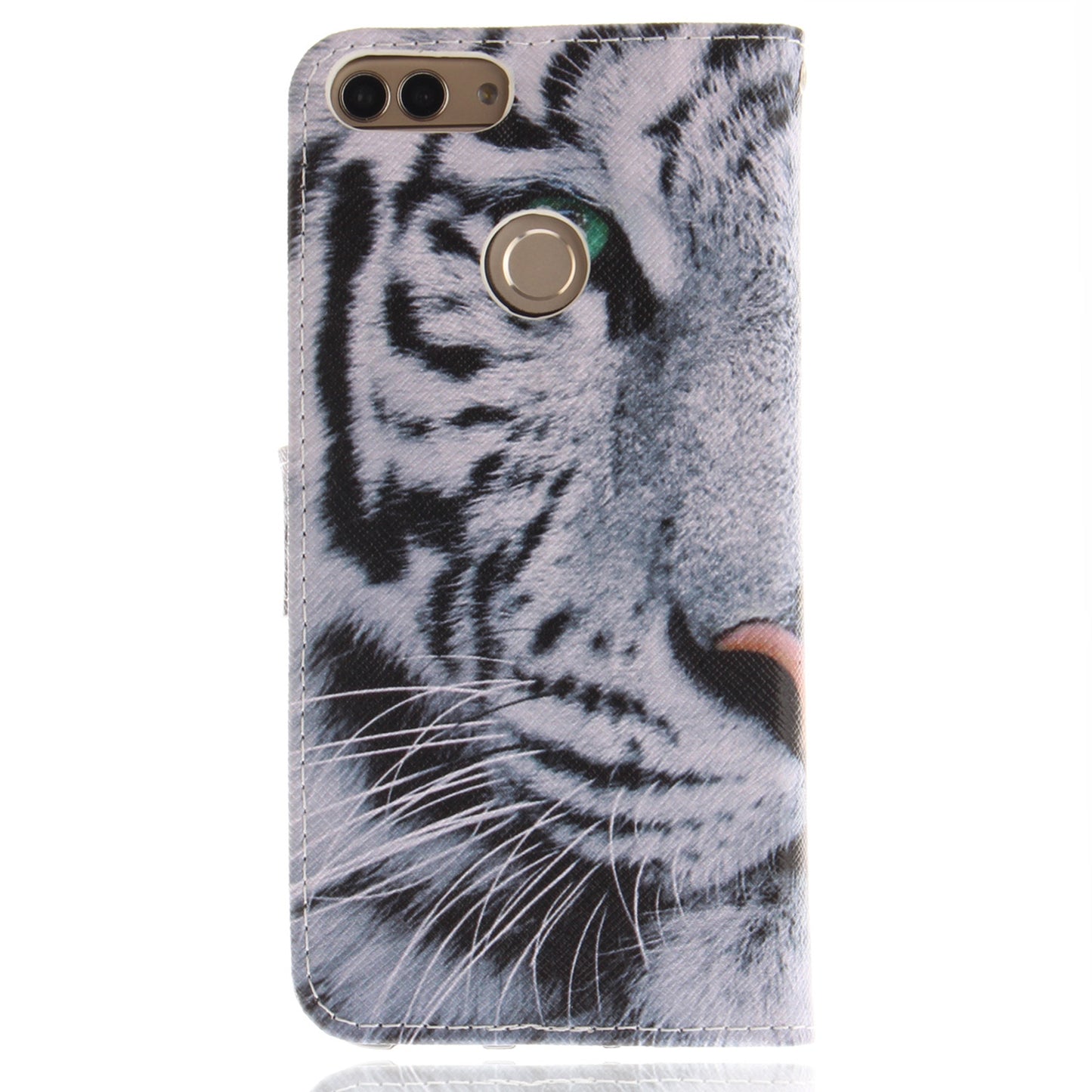 Huawei P Smart/Huawei Honor 9 Lite Phone Case Pattern Printed Flip Magnetic Wallet Card Slot Soft Protective Cover