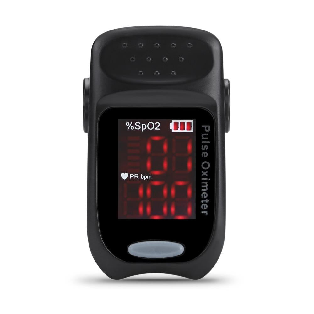 JQIAQ Pulse Oximeter Finger Blood Oxygen Monitor LED Display