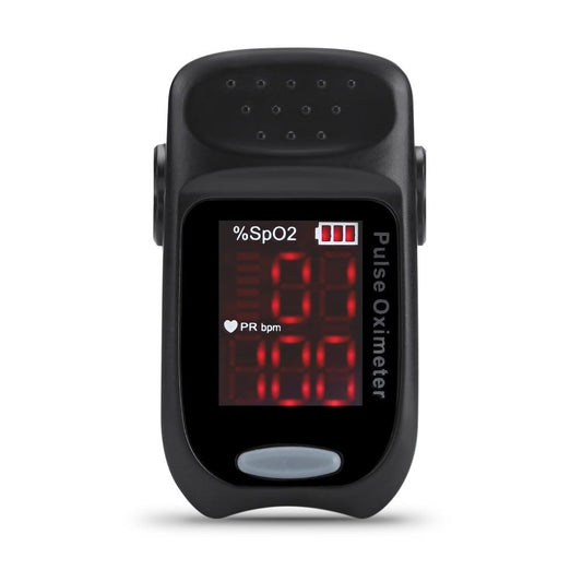 JQIAQ Pulse Oximeter Finger Blood Oxygen Monitor LED Display