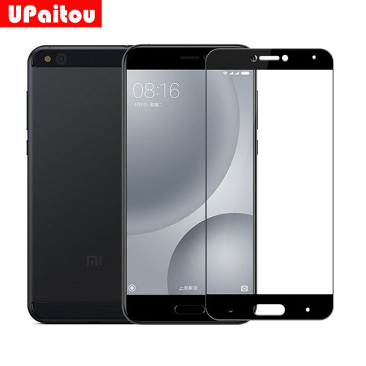 Complete Covering Tempered Glass for Xiaomi Mi 5C Full Cover Screen Protector Glass Film for Xiaomi 5C