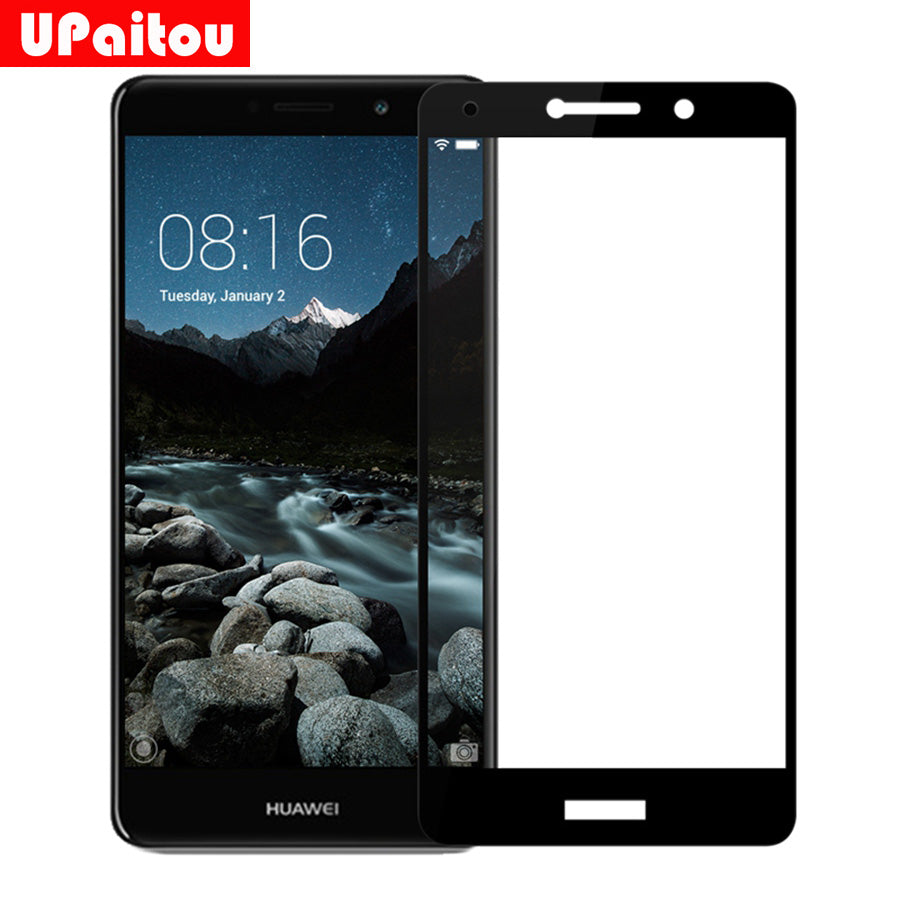Complete Covering Tempered Glass for Huawei GR5 2017 Honor 6X Full Cover Screen Protector Glass Film for Honor 6X