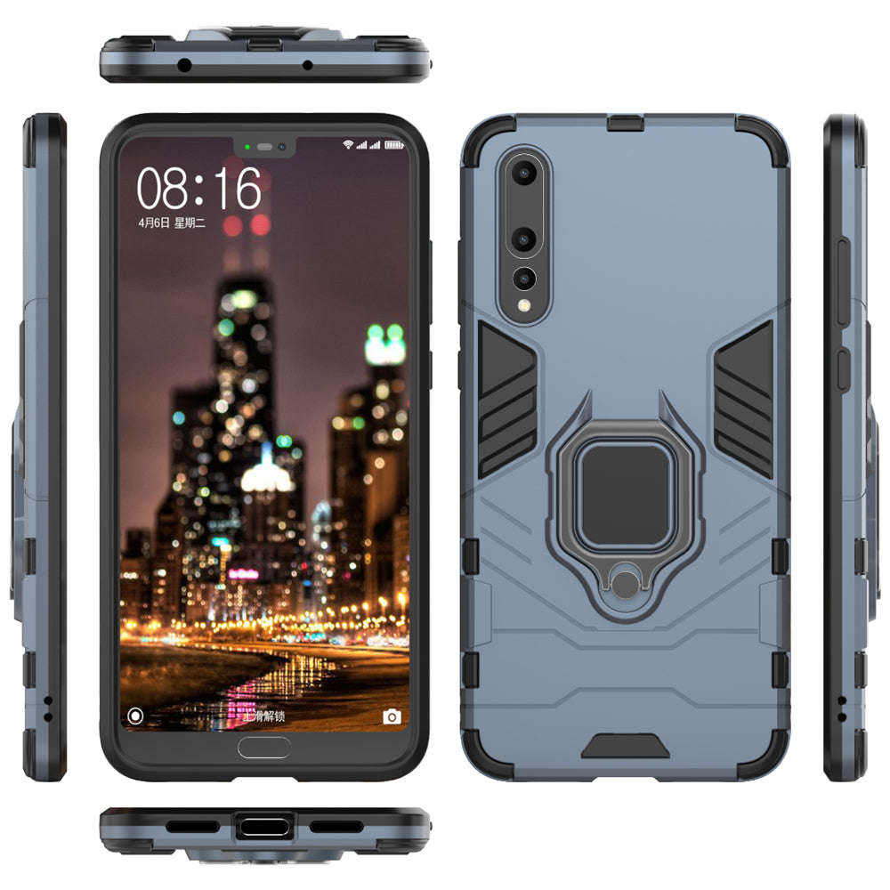 All-inclusive with Bracket Anti-fall Hard Shell for Huawei P20 Pro