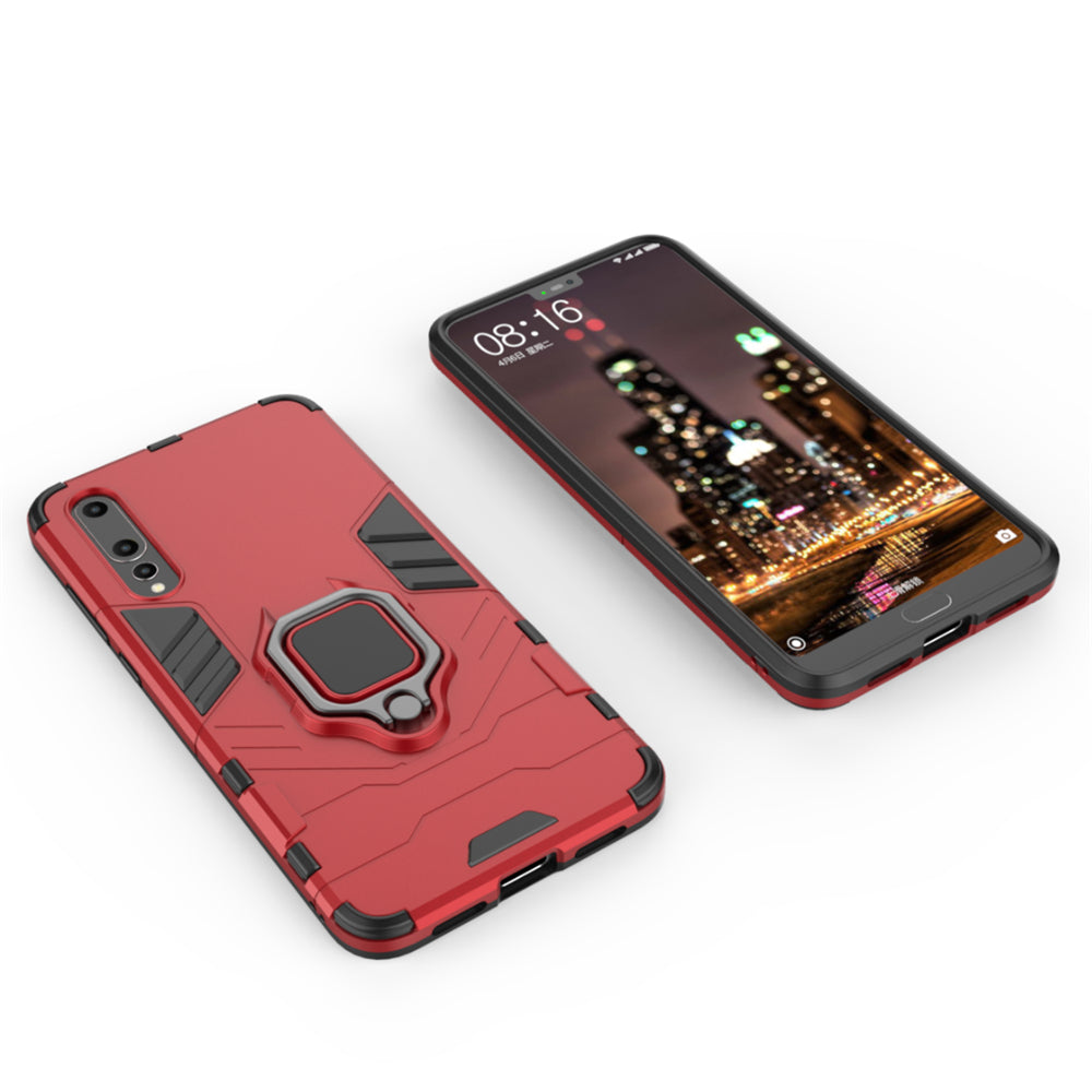 All-inclusive with Bracket Anti-fall Hard Shell for Huawei P20 Pro