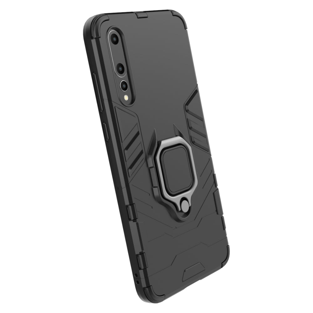 All-inclusive with Bracket Anti-fall Hard Shell for Huawei P20 Pro
