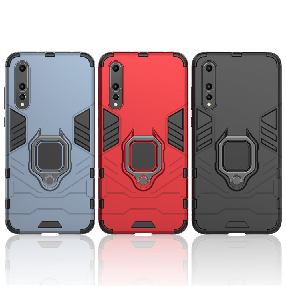 All-inclusive with Bracket Anti-fall Hard Shell for Huawei P20 Pro