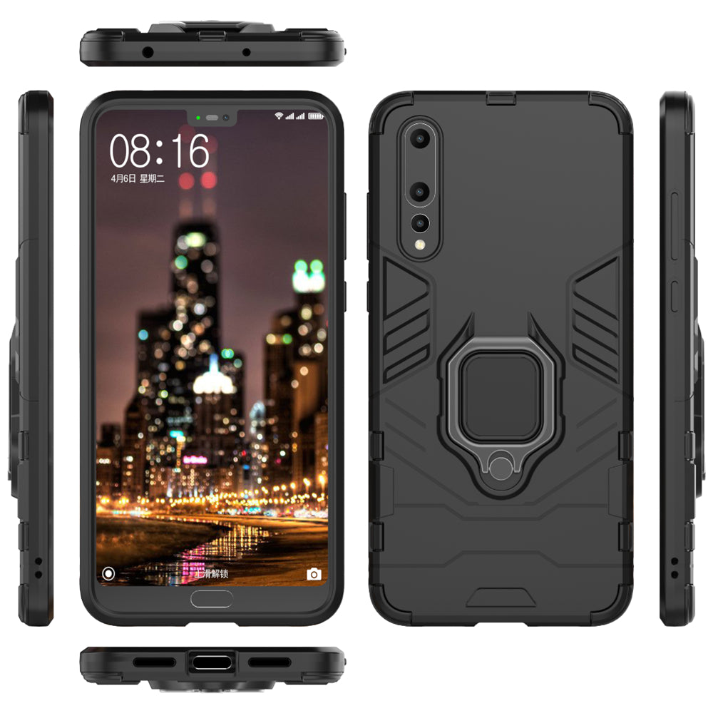 All-inclusive with Bracket Anti-fall Hard Shell for Huawei P20 Pro