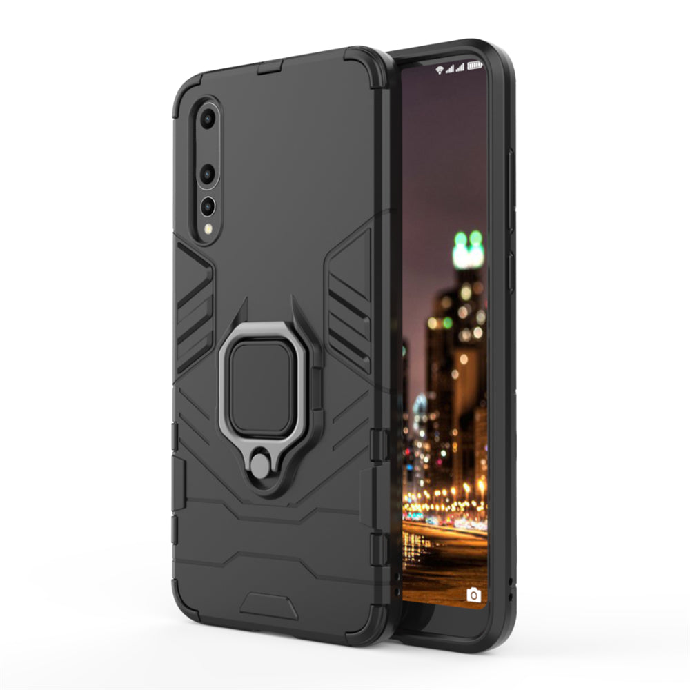 All-inclusive with Bracket Anti-fall Hard Shell for Huawei P20 Pro