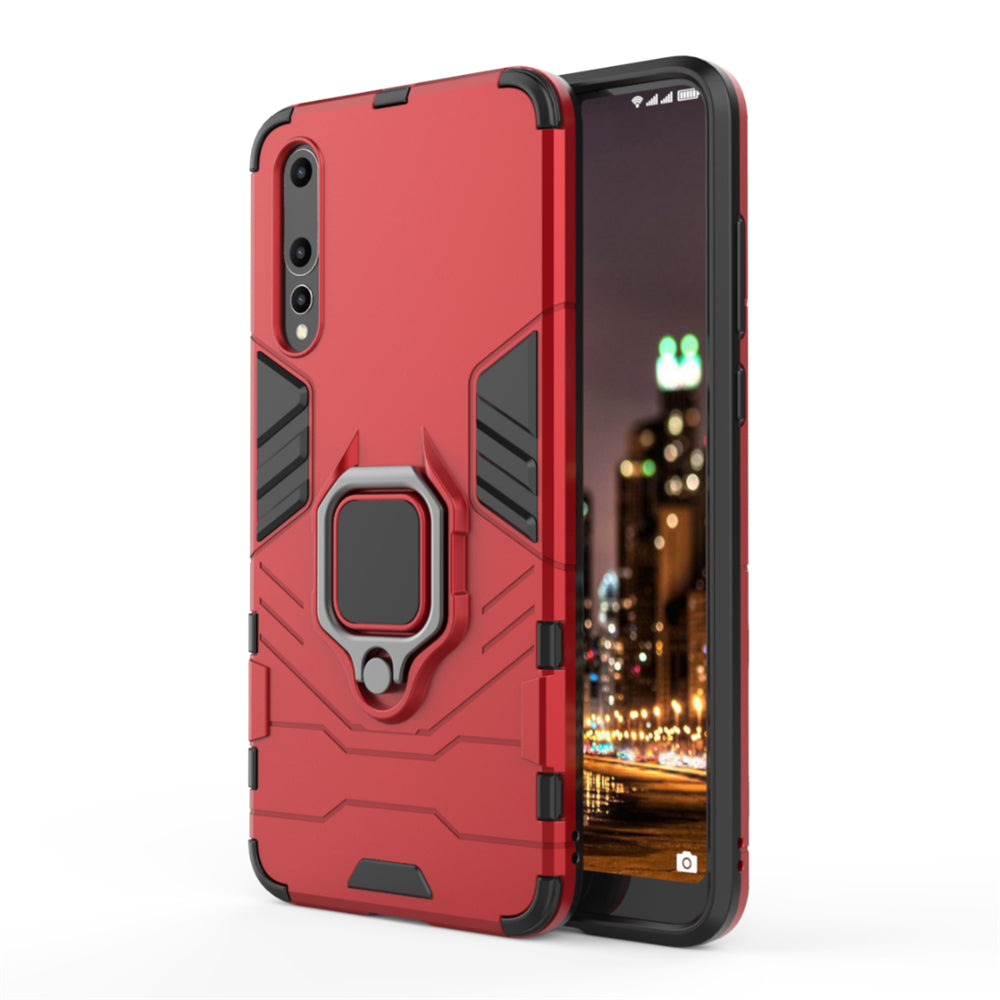 All-inclusive with Bracket Anti-fall Hard Shell for Huawei P20 Pro