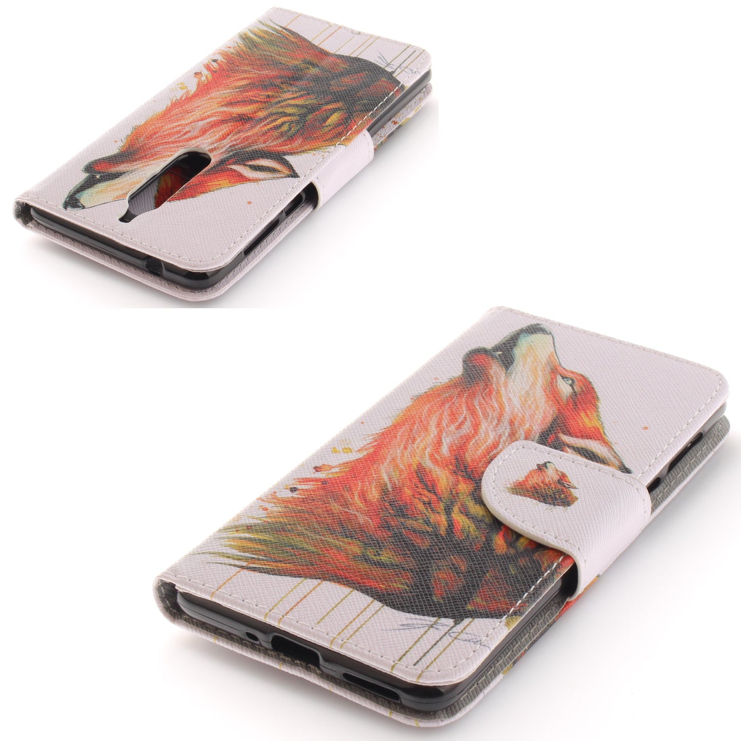 Nokia 5 Phone Case Pattern Printed Flip Magnetic Wallet Card Slot Soft Protective Cover