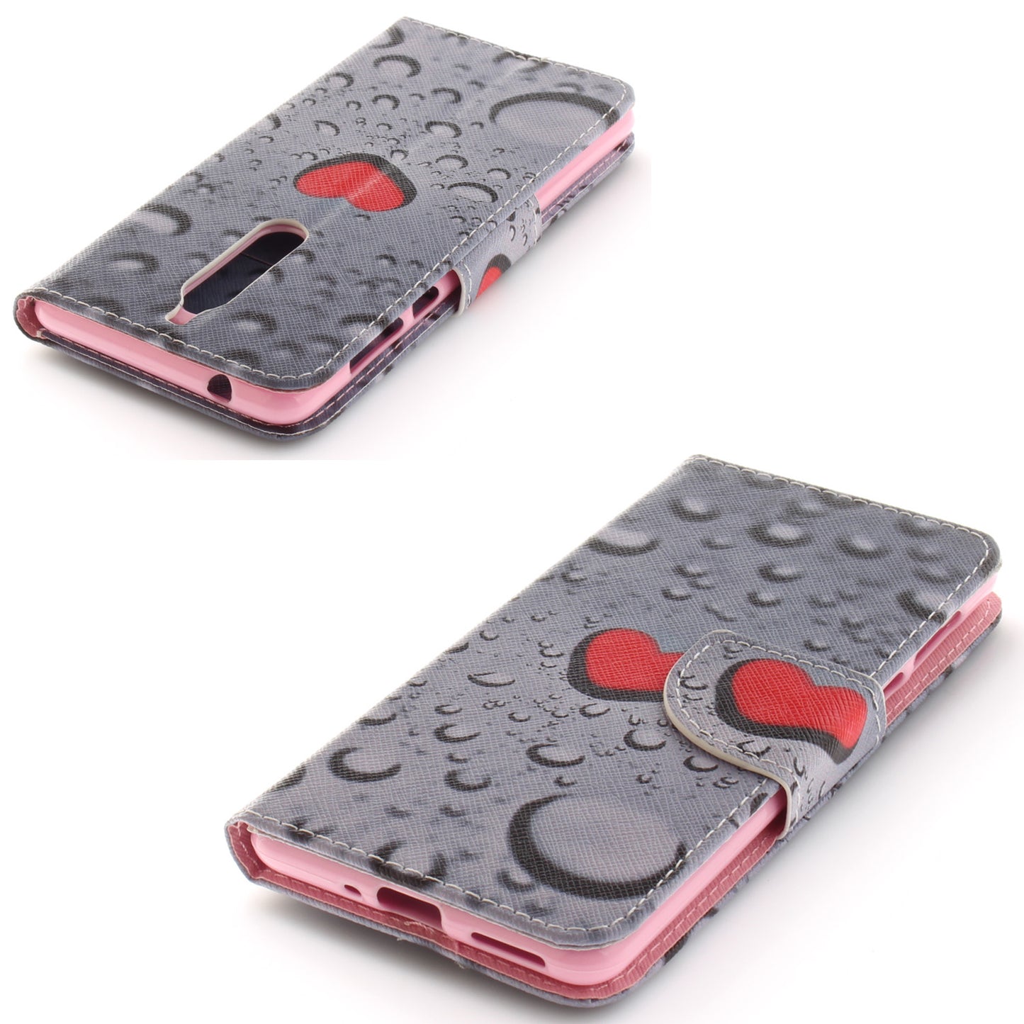 Nokia 5 Phone Case Pattern Printed Flip Magnetic Wallet Card Slot Soft Protective Cover