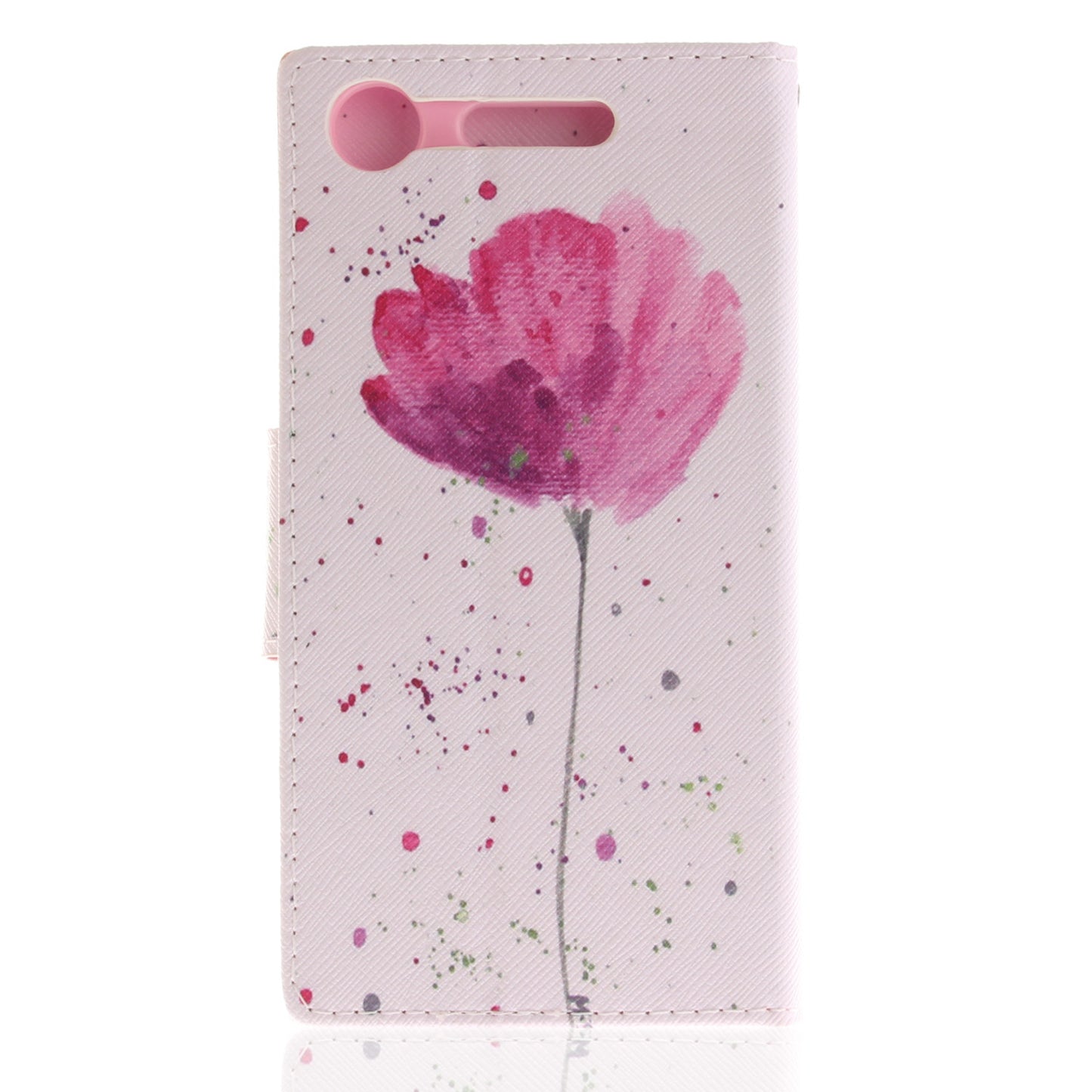 Sony Xperia XZ1 Phone Case Pattern Printed Flip Magnetic Wallet Card Slot Soft Protective Cover