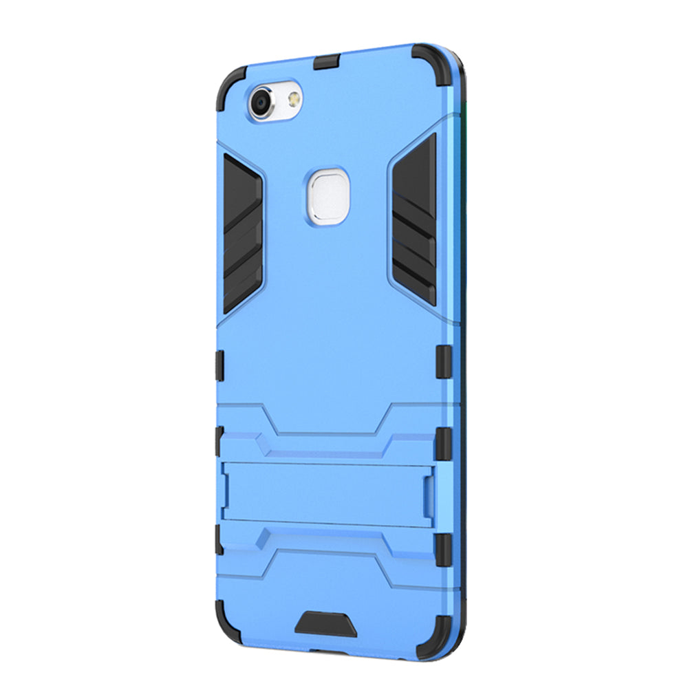 Case with Stand Back Cover Solid Colored Hard PC Material  for VIVO V7 Plus Y79