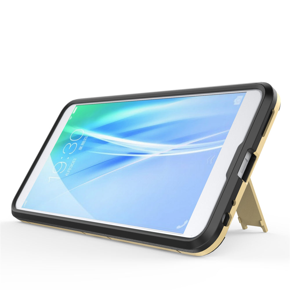 Case with Stand Back Cover Solid Colored Hard PC Material  for VIVO V7 Plus Y79