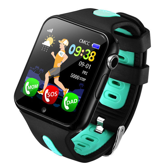 Children Smart Watch Kids Safe Monitor with Camera Support SIM /TF Dial Call Positioning Tracker for Andiord Phone
