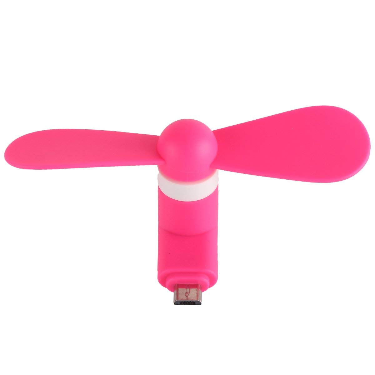 Pandawell OTG Micro USB Mobile Phone Fan Portable Dock Cool Cooler Rotating Fan for Samsung Galaxy , LG huawei xiaomi  & Other A