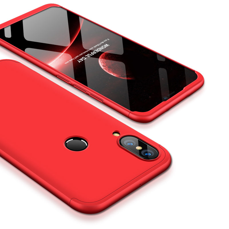 Huawei P20 Lite PC Phone Case 3 in 1 Slim Full Protection Hard Phone Cover