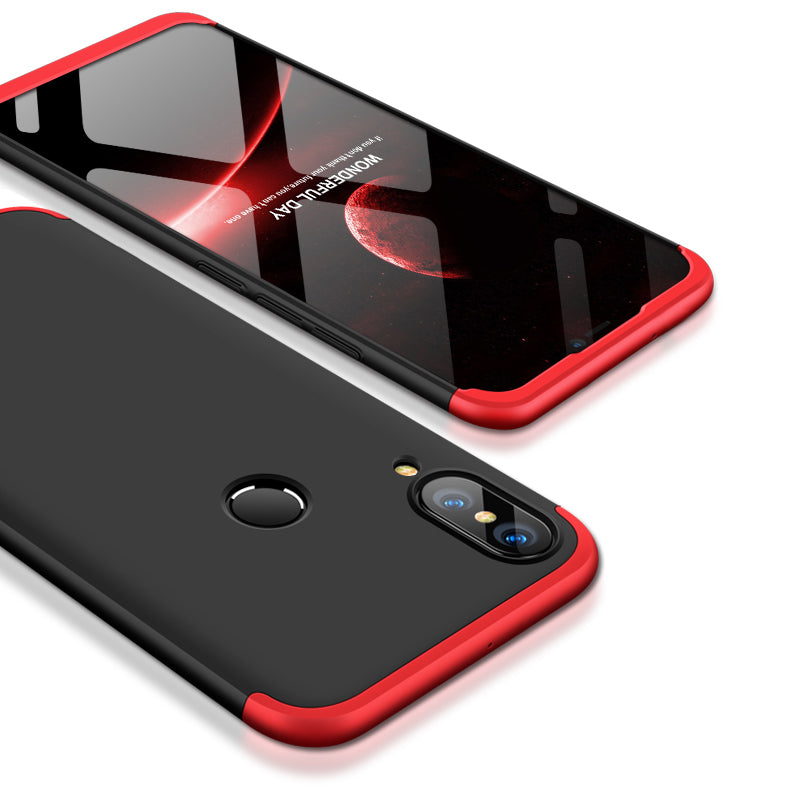 Huawei P20 Lite PC Phone Case 3 in 1 Slim Full Protection Hard Phone Cover