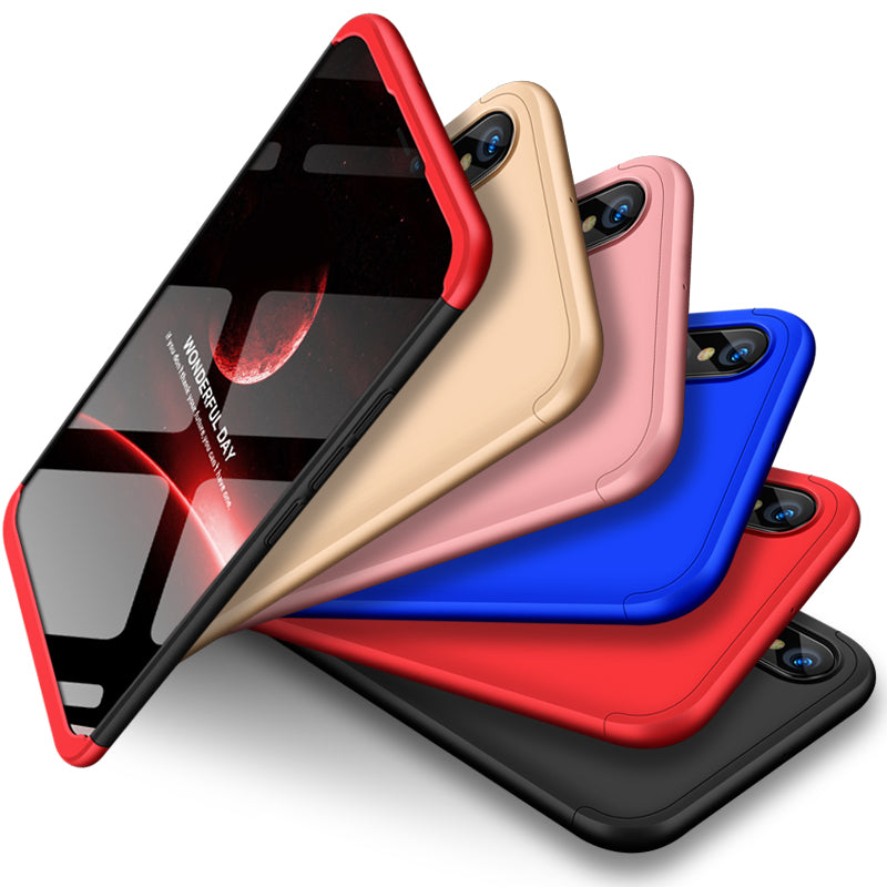 Huawei P20 Lite PC Phone Case 3 in 1 Slim Full Protection Hard Phone Cover