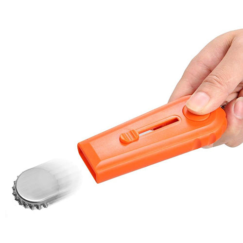 Creative Shooting for Fun Eject Cap Beer Beverage Bottle Opener Kitchen Gadget