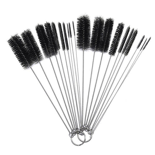 10 Pcs Nylon Bottle Tube Nozzle Brushes Cleaning Brush Kitchen Cleaner Set