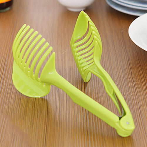 Multifunctional Lemon Tomato Fruit Melon Slicer Chopper Cutter Food Clip Kitchen Tool