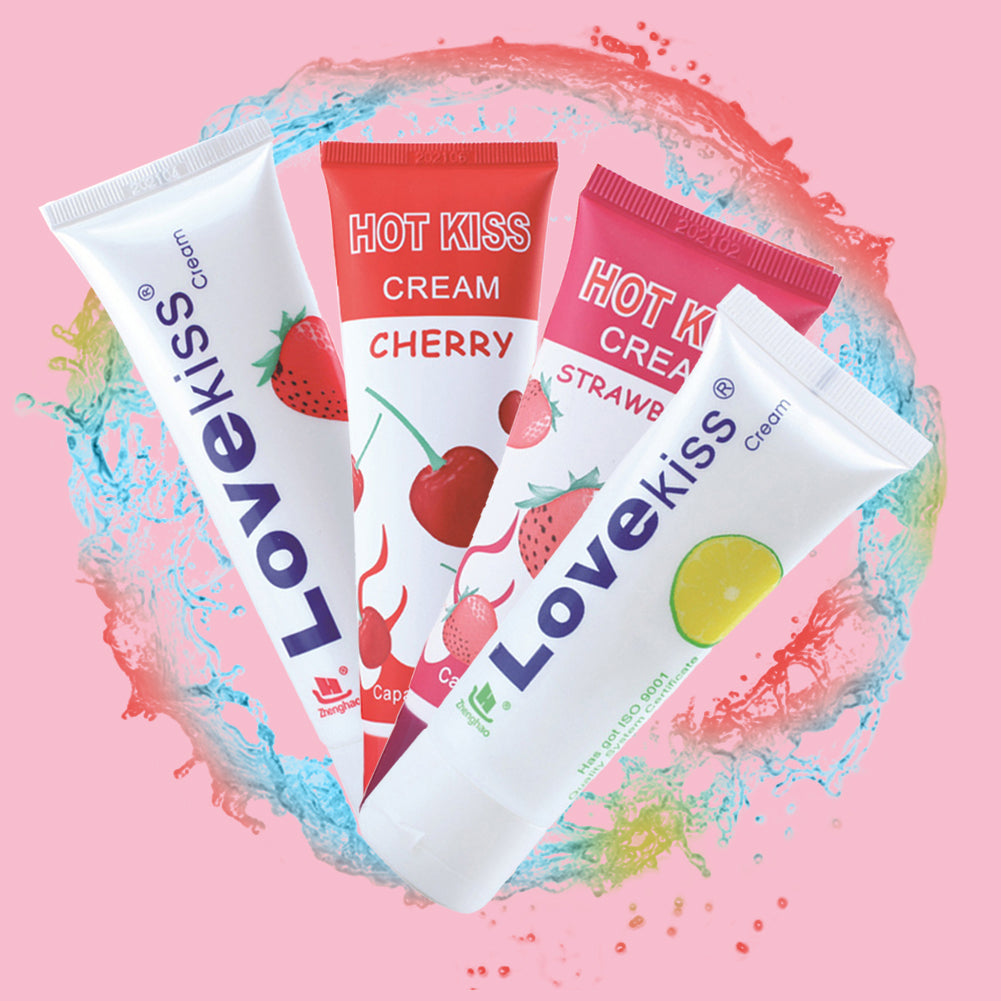 Cherry Lemon Fruit Flavored Water-based Oral Sex Lubricant Lube Lubricating Oil