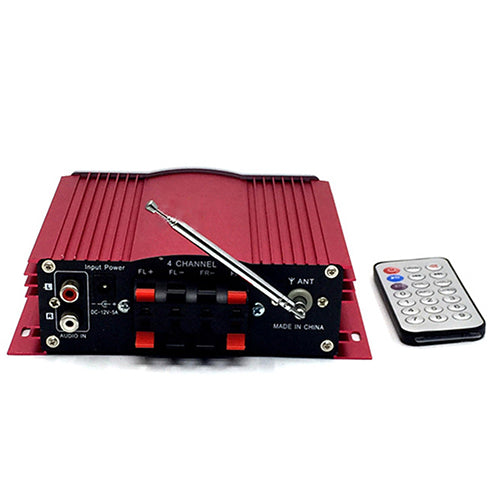 Powerful Mini Audio Digital Stereo Amplifier Radio Music Player for Car Home Boat