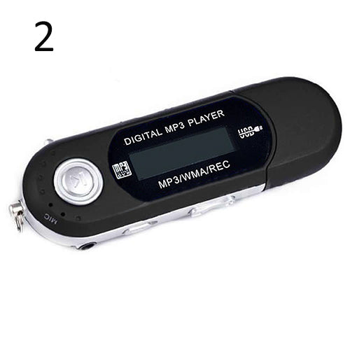 Mini Portable USB 32G TF Card Slot Supported USB Flash MP3 Player Earphone