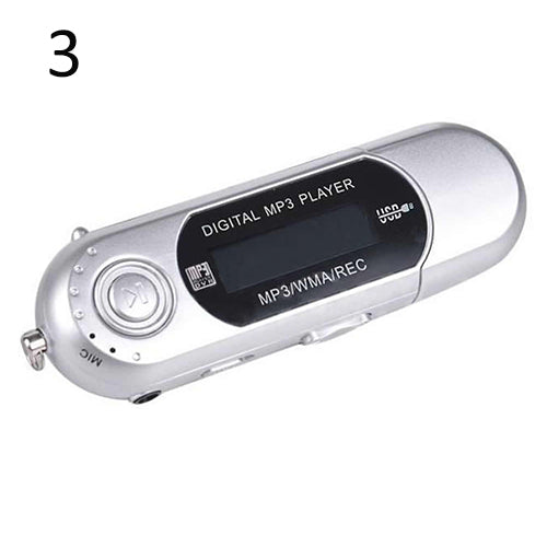 Mini Portable USB 32G TF Card Slot Supported USB Flash MP3 Player Earphone