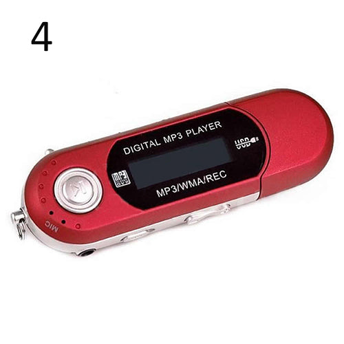 Mini Portable USB 32G TF Card Slot Supported USB Flash MP3 Player Earphone