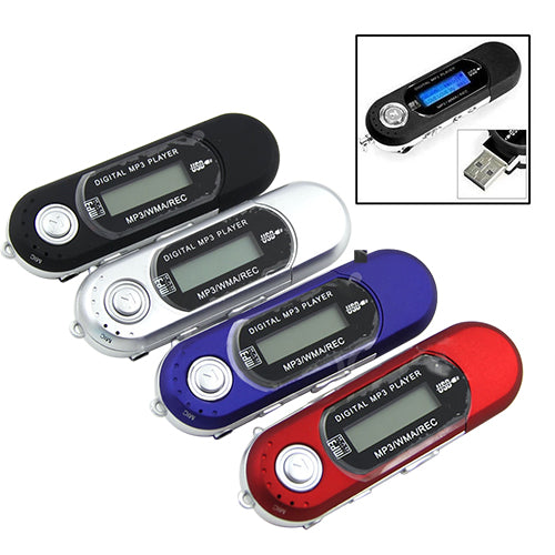 Mini Portable USB 32G TF Card Slot Supported USB Flash MP3 Player Earphone
