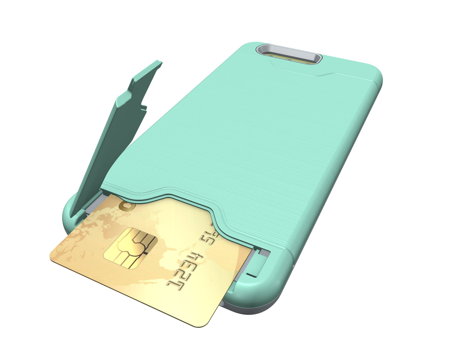 Durable Case Card Slot Brushed Texture Heavy Duty Hybrid Dual Layer Wallet Case Cover Shell with Kickstand for HUAWEI P10 Plus