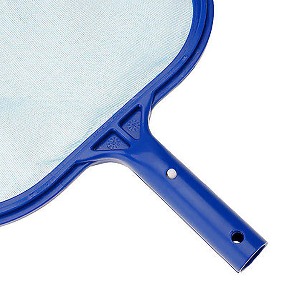 Handheld Pond Leaf Mesh Skimmer Rake Net Swimming Pool Spa Leaves Cleaning Tool