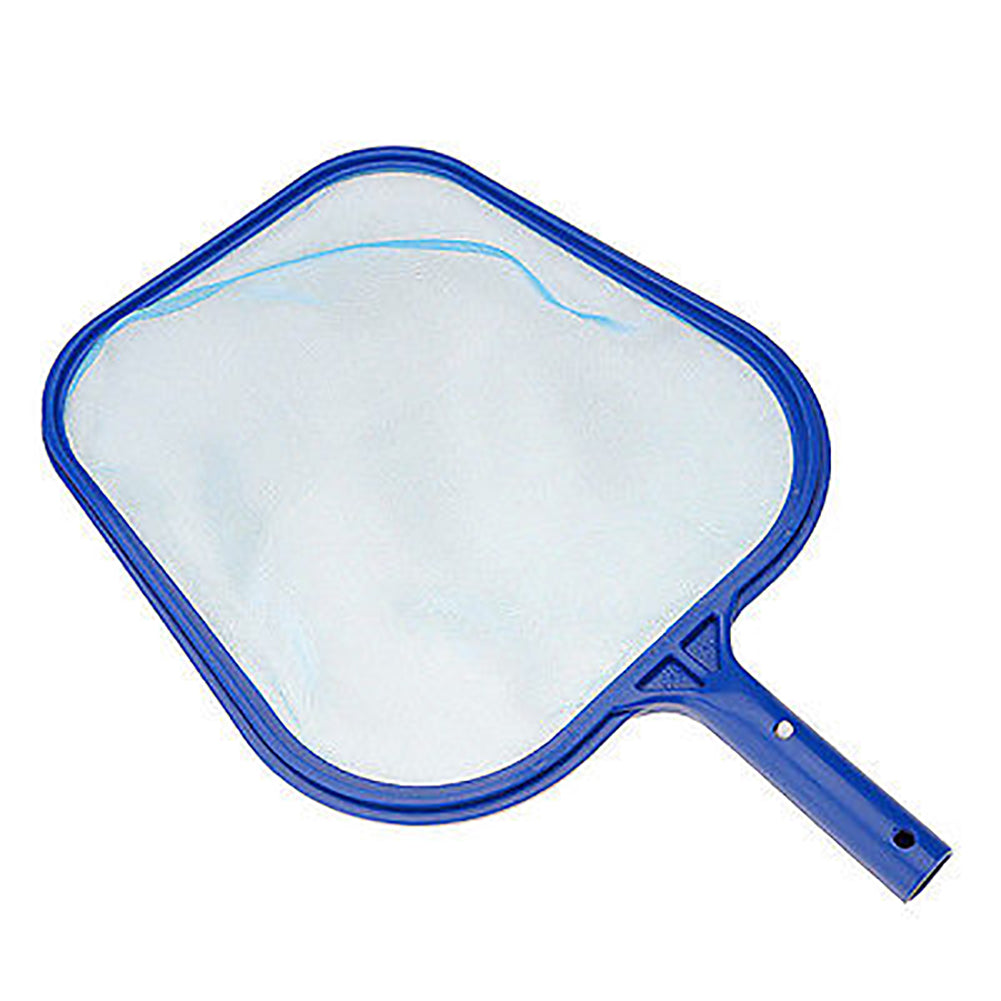 Handheld Pond Leaf Mesh Skimmer Rake Net Swimming Pool Spa Leaves Cleaning Tool