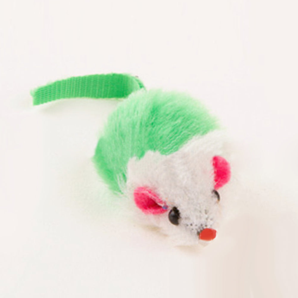 Mini False Mouse Pet Cat Kitten Durable Chew Biting Scratch Funny Playing Toy